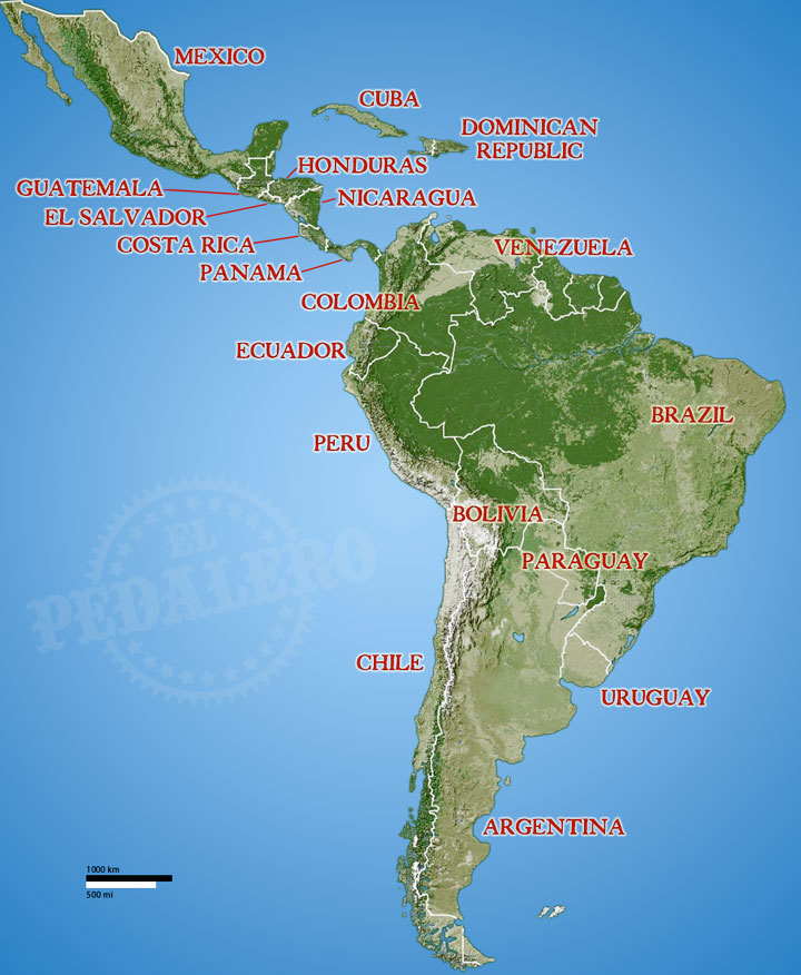 Country Latin America 7