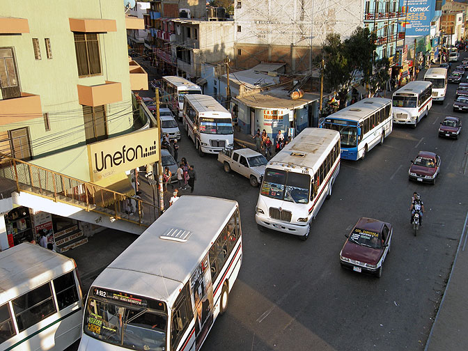 Oaxaca-City-Traffic
